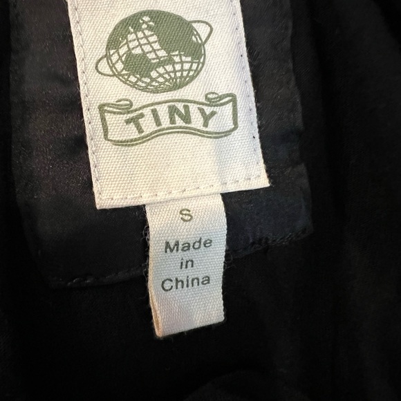 Anthropologie Tiny Beautiful Black Top- Small - Picture 7 of 8